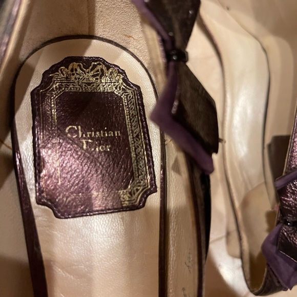 Christian Dior Purple size 35.5 European size - Picture 7 of 12